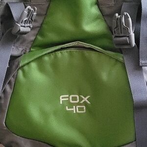 Fox 40 Green and Gray Backpack